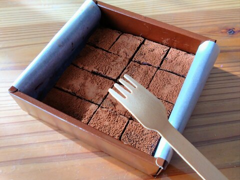 材料3つ!基本の生チョコ